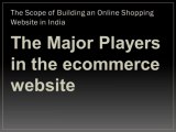 Ecommerce web development service provider India