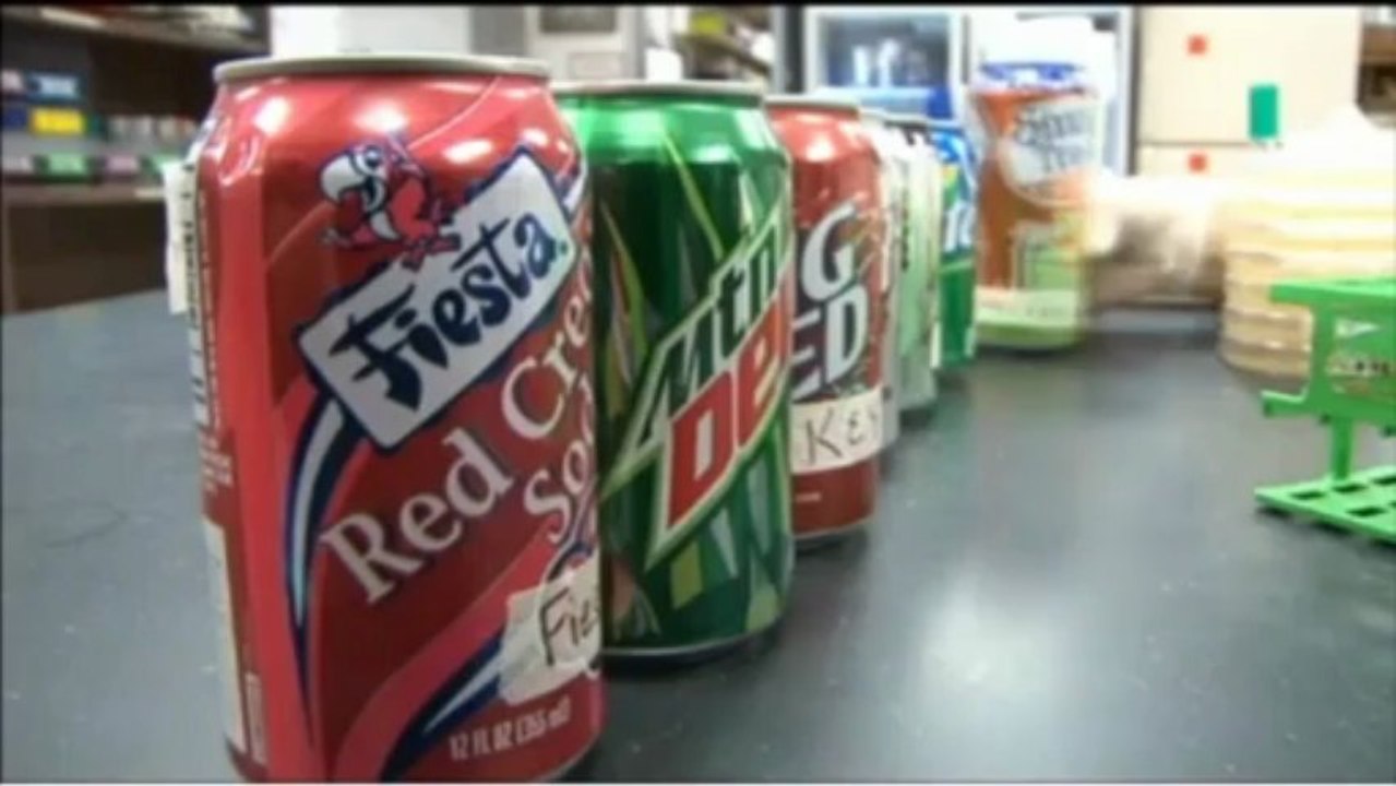 DIRTY GERMY SODA CANS