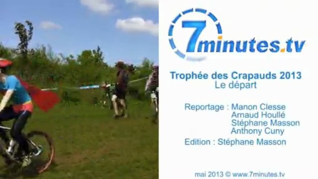 Crapauds 2013 - Le départ