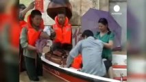Vittime e sfollati nel sud della Cina alluvionato
