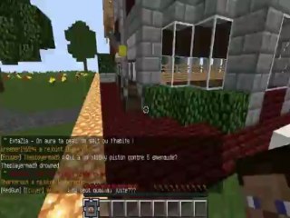 Minecraft-Délire PVP sur Minevolution !