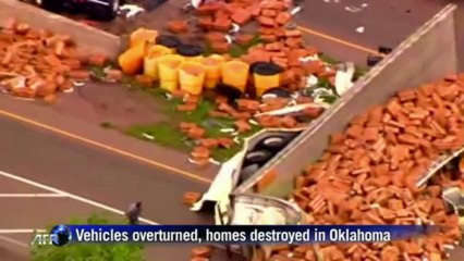 One reported dead as tornadoes hit US states