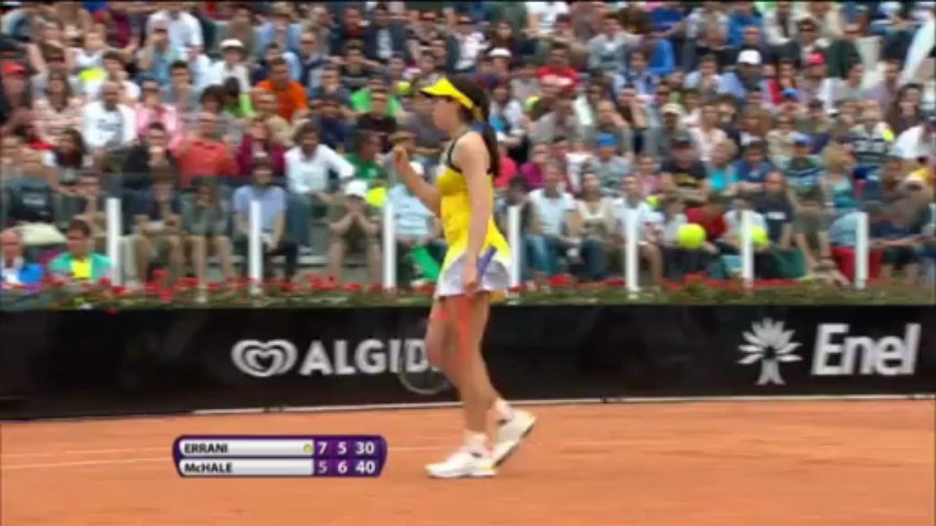 Video Errani, paura e delirio contro la McHale