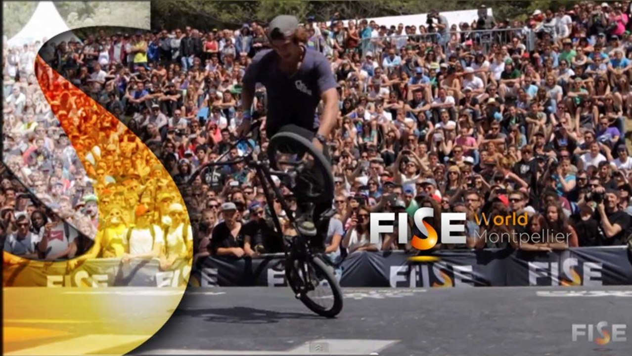 Matthias Dandois - 2nd place BMX Flat - Fise World Montpellier 2013