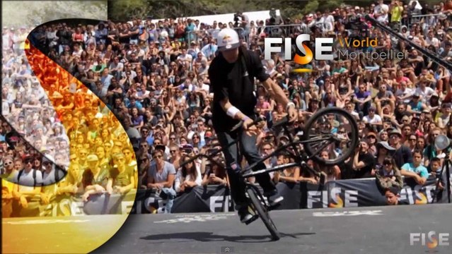 Vicky Gomez -1st place bmx flat- Fise World Montpellier 2013