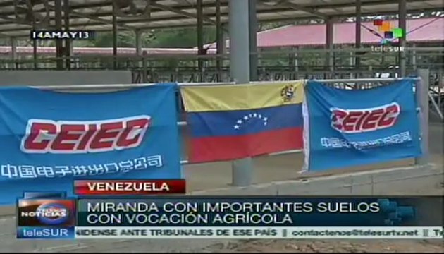 Vicepresidente de China visita complejo agroindustrial en Miranda