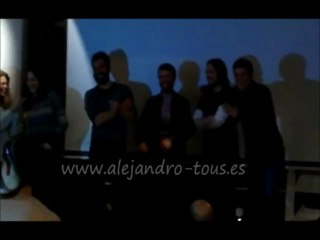 Alejandro Tous. Vídeo del Debate tras la proyección de "Working Progres" en Espacio Trapezio