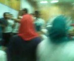 رقص جماعى فى حفل  لطلاب إعلام القاهرة