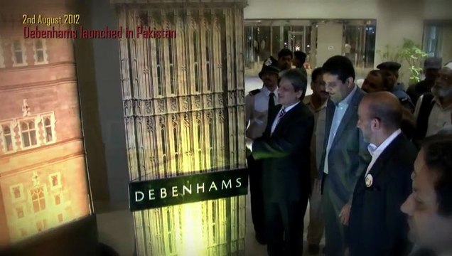 Debenhams launched in Karachi, Pakistan - Governor Sindh Dr. Ishrat-ul-Ebad Khan