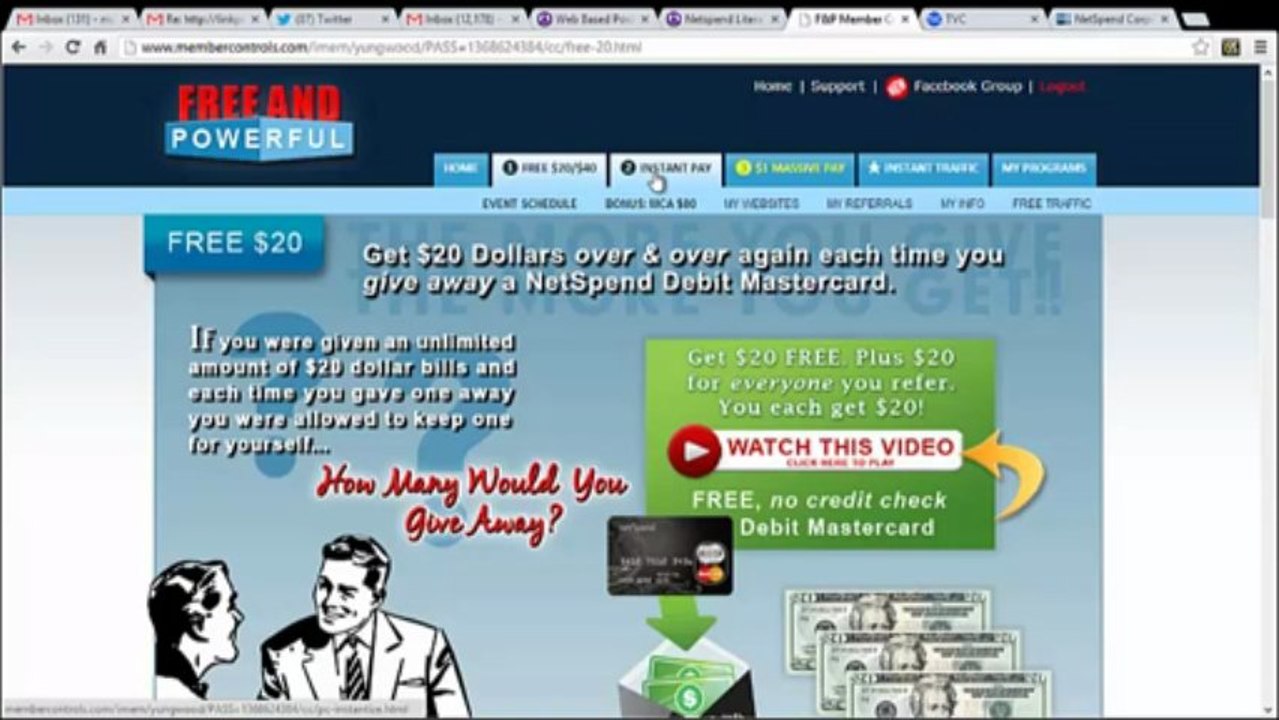 free way to keep making $20