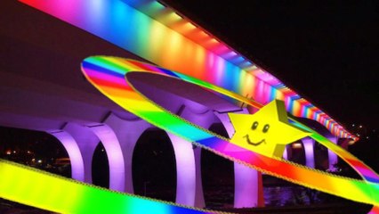 Minneapolis Celebrates Marriage Equality with Rainbow Road Bridge