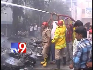 20 bikes burnt after transformer explodes