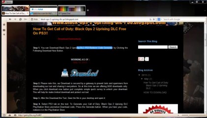How to Get Call of Duty: Black Ops 2 Uprising DLC Free