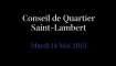 Regarder Conseil de quartier. sur DailyMotion.com