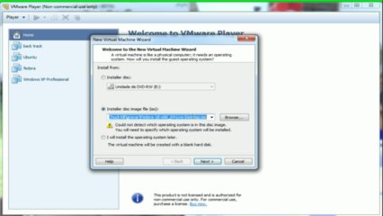 criando maquina virtual com VMware - Chuck_Kill