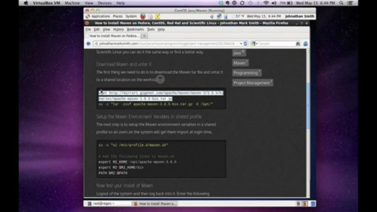 How To Install Maven by Johnathan Mark Smith