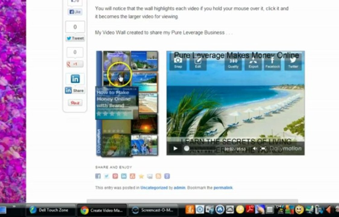 Create Video Wall on Your Blog