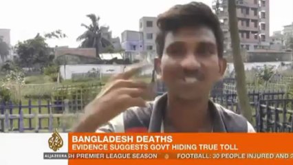 Video Allegations of Bangladesh Concealing Death Toll