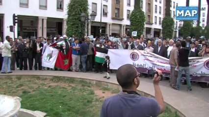 وقفة شعبية لمساندة حق العودة إلى فلسطين