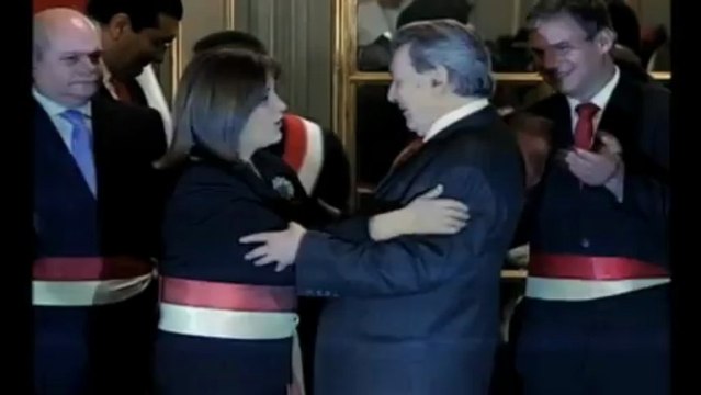 Eda Rivas jura como canciller de Perú en reemplazo de Roncagliolo