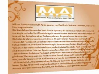 Chime.in: Rückblende Malware Removal Tool stellt Apple