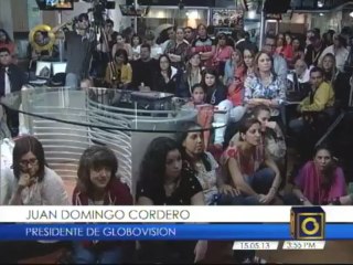 Presidente de Globovisión: Aquí no hay cambios de ningún tipo