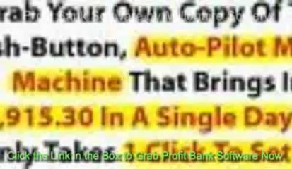 Profit Bank By Millionaire Society - 70% Frontend Commission! | Profit Bank By Millionaire Society - 70% Frontend Commission!