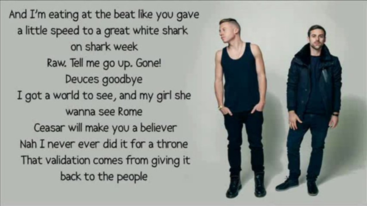 Macklemore & Ryan Lewis  Feat. Ray Dalton - Can't Hold Us