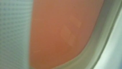 Tempête de sable vue de dessus Rafha sandstorm from plane at 1000m