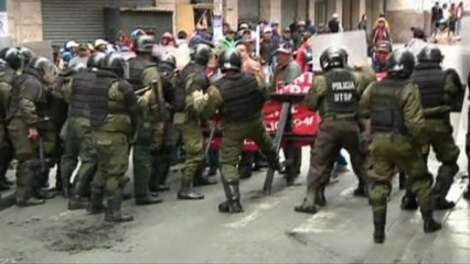 Bolivian protests continue for a 10th day