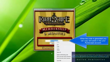 Runescape Membership Code Generator 2013 - Free Download