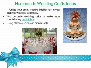 use craft ribbon for nice get up