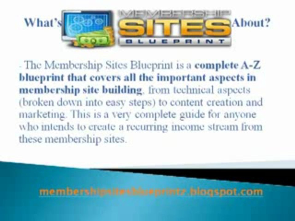 " Membership Sites Blueprint (view mobile)  |  Membership Sites Blueprint (view mobile) "
