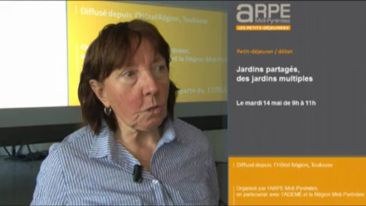 Dominique Dupouy des « Jardiniers de Tournefeuille »