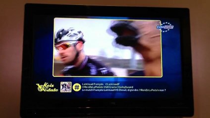 "Le gros craquage de la semaine"  par  "Les rois de la pédales"  sur Eurosport...
