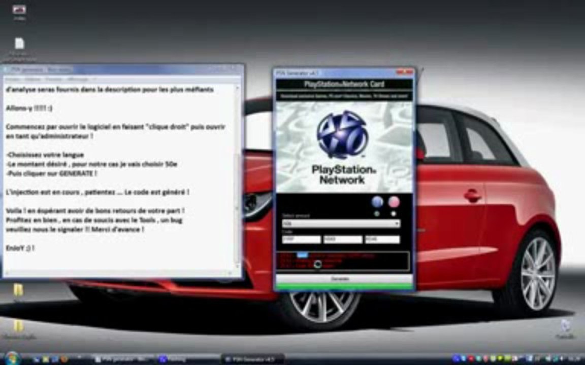 [NOUVEAU]★Générateur de code PSN 100% fonctionnel★mai - juin 2013 mettre à jour