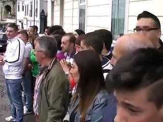 Napoli - Cena per celebrare la Champion's, tifosi in delirio -1- (15.05.13)