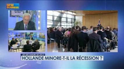 Hollande minore-t-il la récession ? dans Les décodeurs de l'éco - 15 mai 1/5