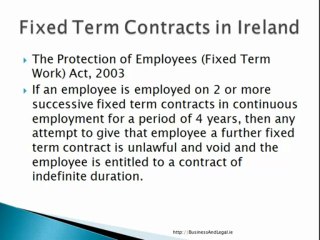 Are You Entitled to a Contract of Indefinite Duration?