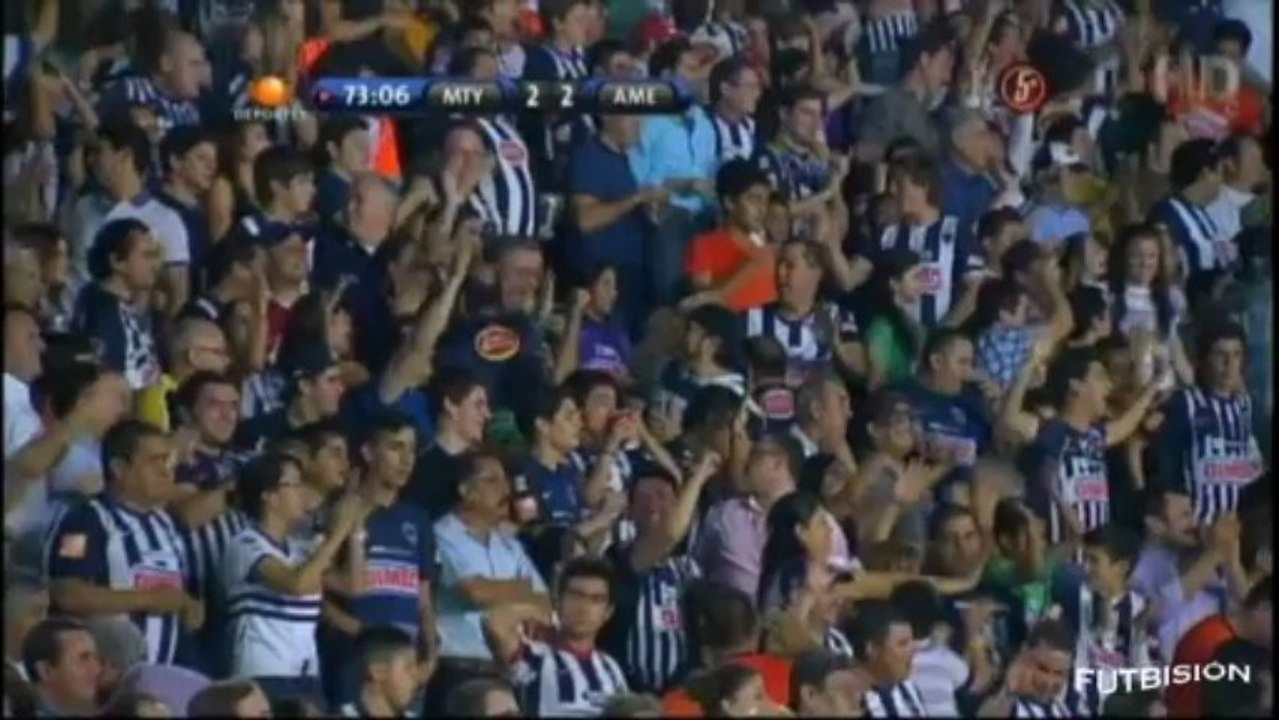 Monterrey vs América 2-2 Liguilla Semifinal Ida Clausura 2013 Liga MX - Goles
