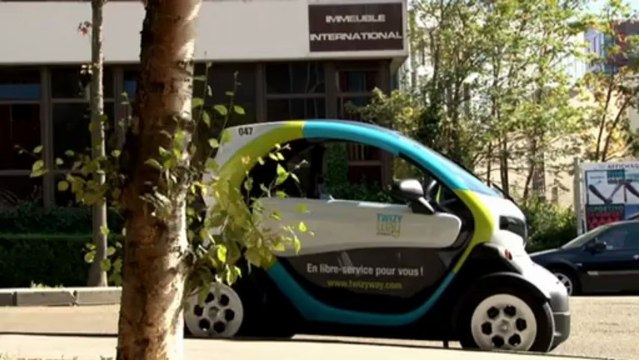 Service d'auto-partage Renault Twizy