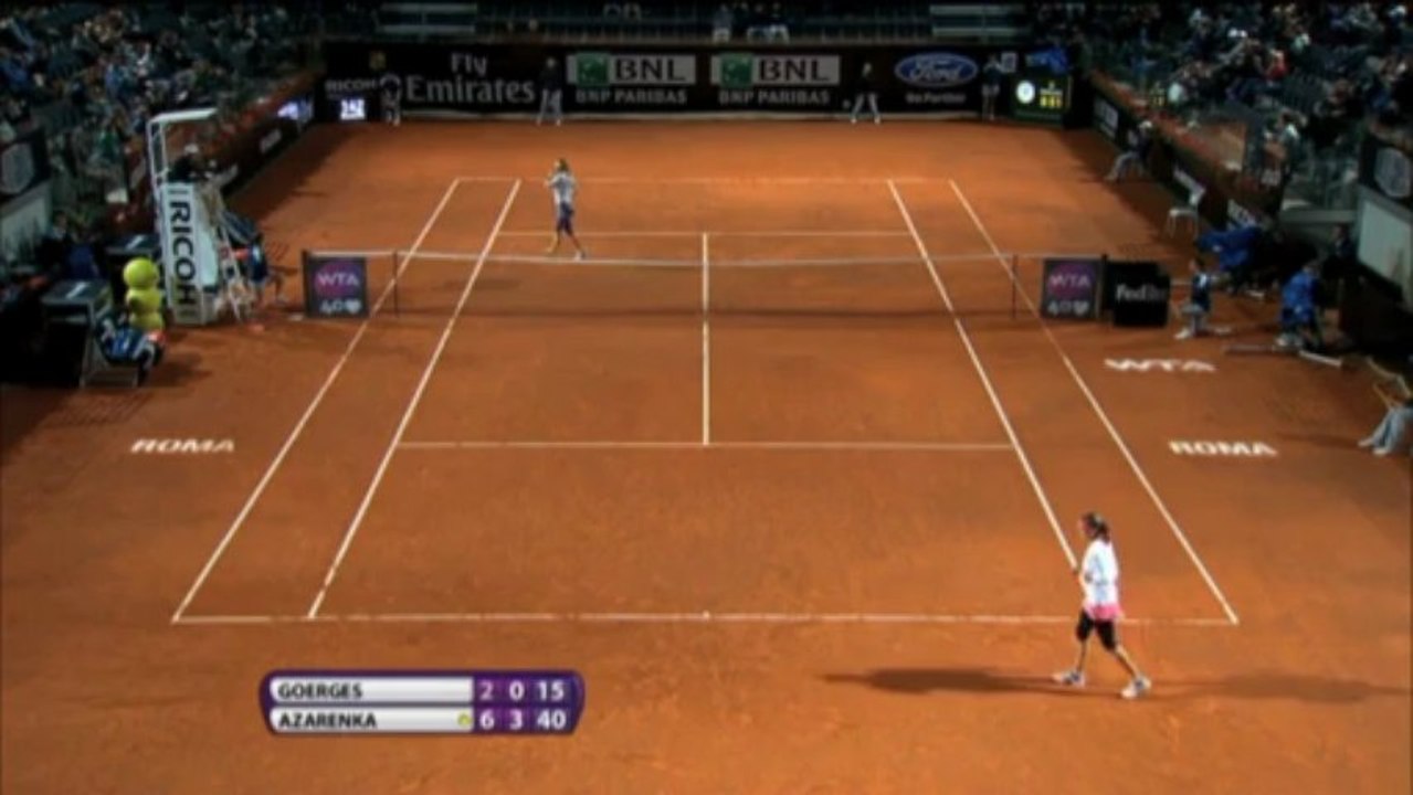 Rom: Klatsche für Görges! Azarenka bereits in Topform