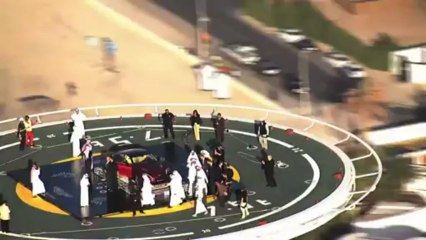 La Vanquish s'envole pour le centenaire d'Aston Martin à Dubaï.