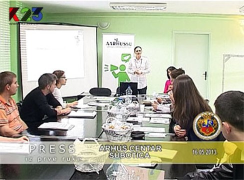 K23TV - Press iz prve ruke - Arhus centar Subotica - 16. maj 2013.