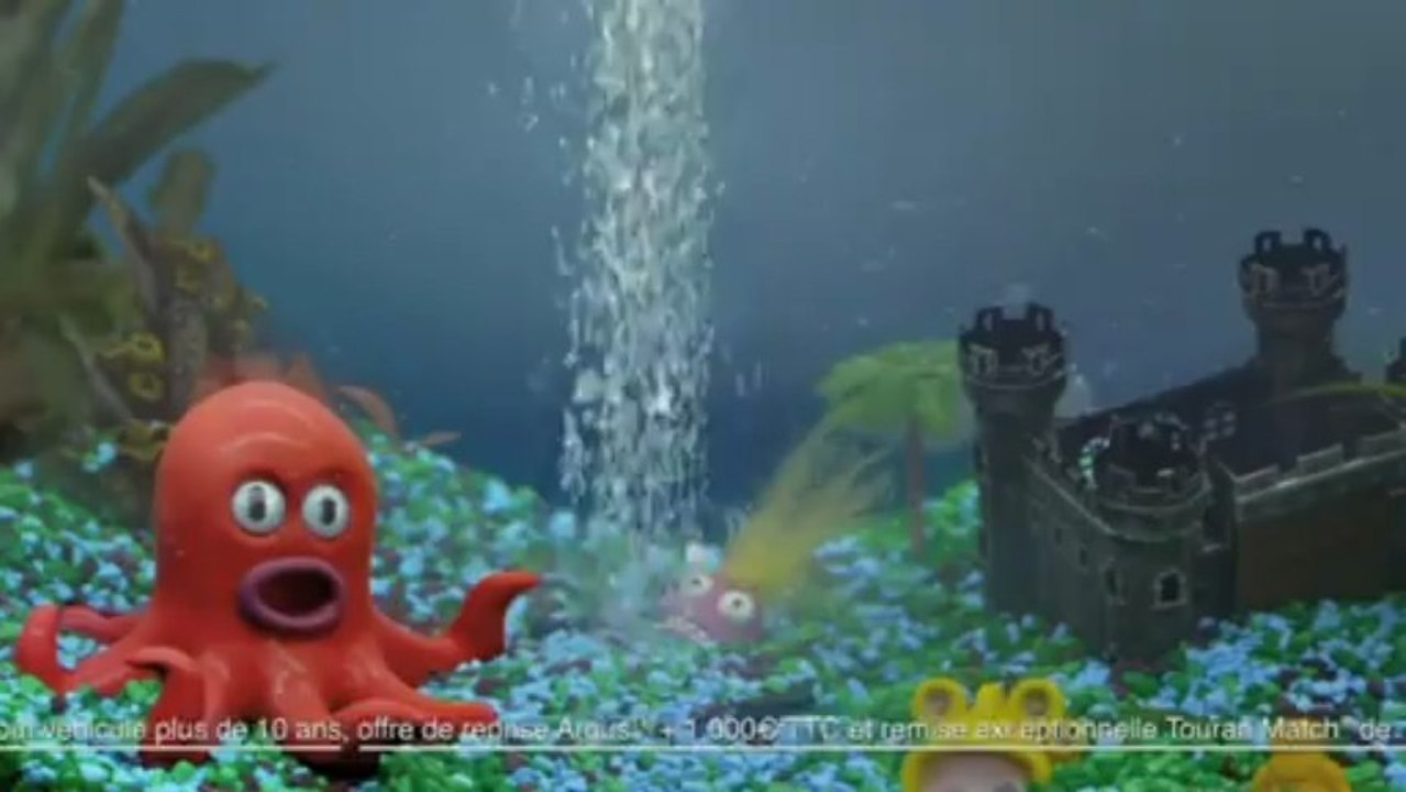 Publicité Volkswagen Touran "La vie des jouets"