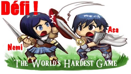 Défi ! The World's Hardest Game avec Nemi (30 minutes Top Chrono !)