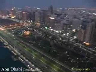 Abu Dhabi Corniche at Night 🌙