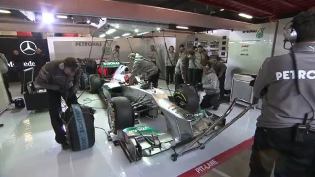 Mercedes AMG Petronas - Lancement de la F1 W03