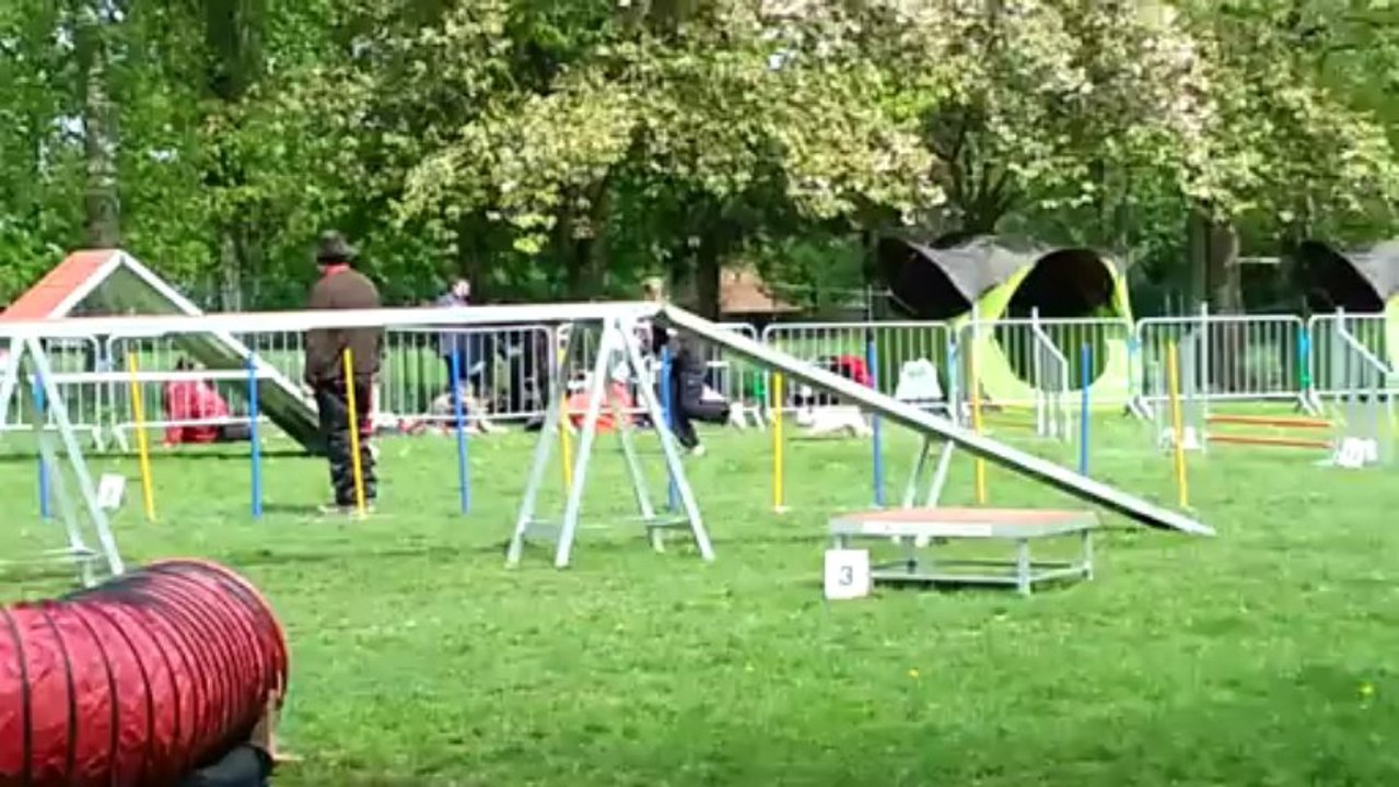2ème parcours d'Aurore et Annabelle en GPF (grand prix de france) à Villeneuve d'Ascq le 12/05/2013