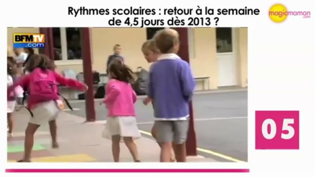 Semaine de 4,5 jours, prof agressé : le zapping de la semaine